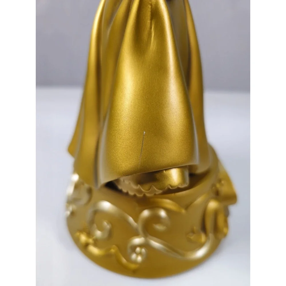 Disney Shopping Cinderella Gold Tone Statue Figurine Item 99364 Collectible